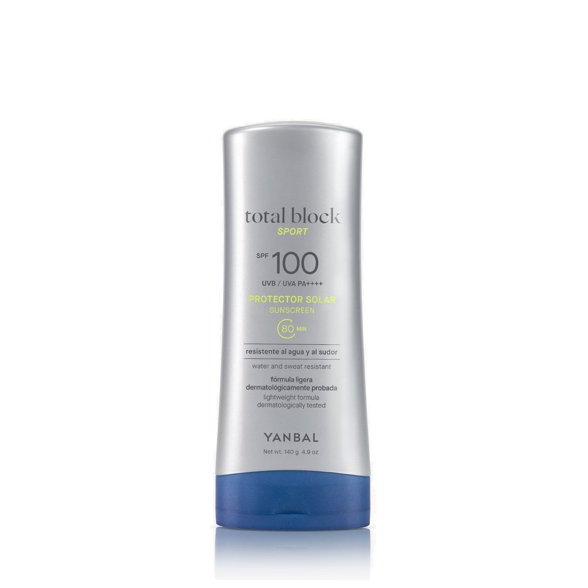 YANBAL - Protector Solar Total Block SPF 100 Sport Yanbal 140 gr