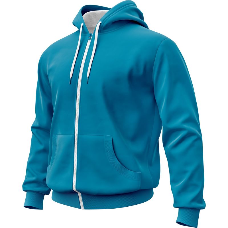 SEVEN ONE - Hoodie Buzo con cremallera Algodon Perchado 280Gr  Seven One - Dama