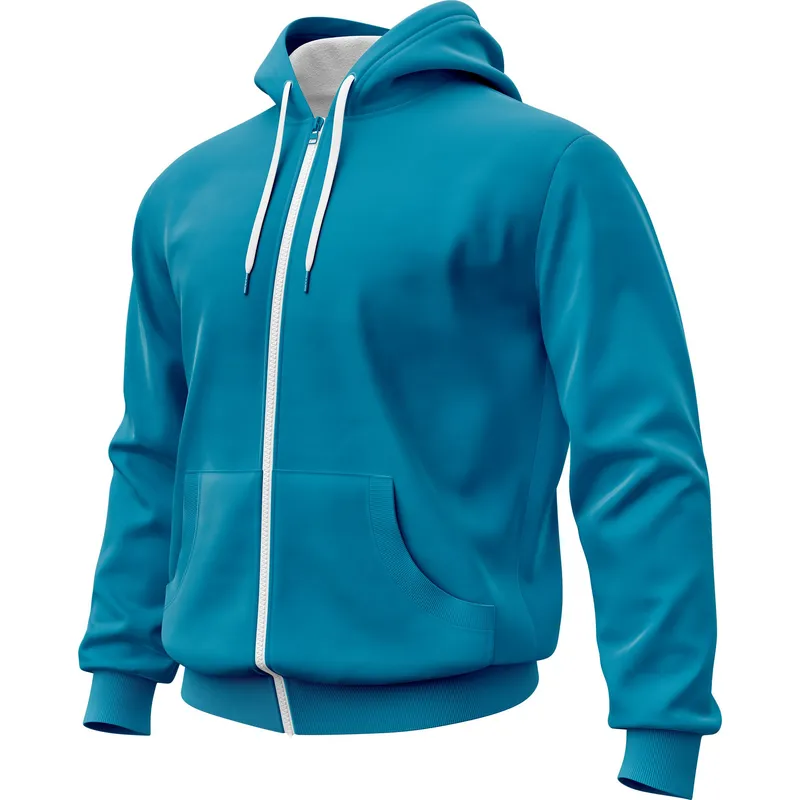 SEVEN ONE - Hoodie Buzo con cremallera Algodon Perchado 280Gr  Seven One - Dama