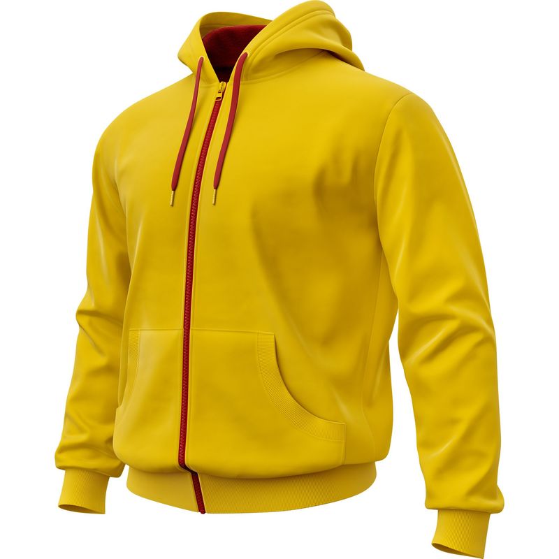 SEVEN ONE - Hoodie Buzo con cremallera Algodon Perchado 280Gr  Seven One - Dama