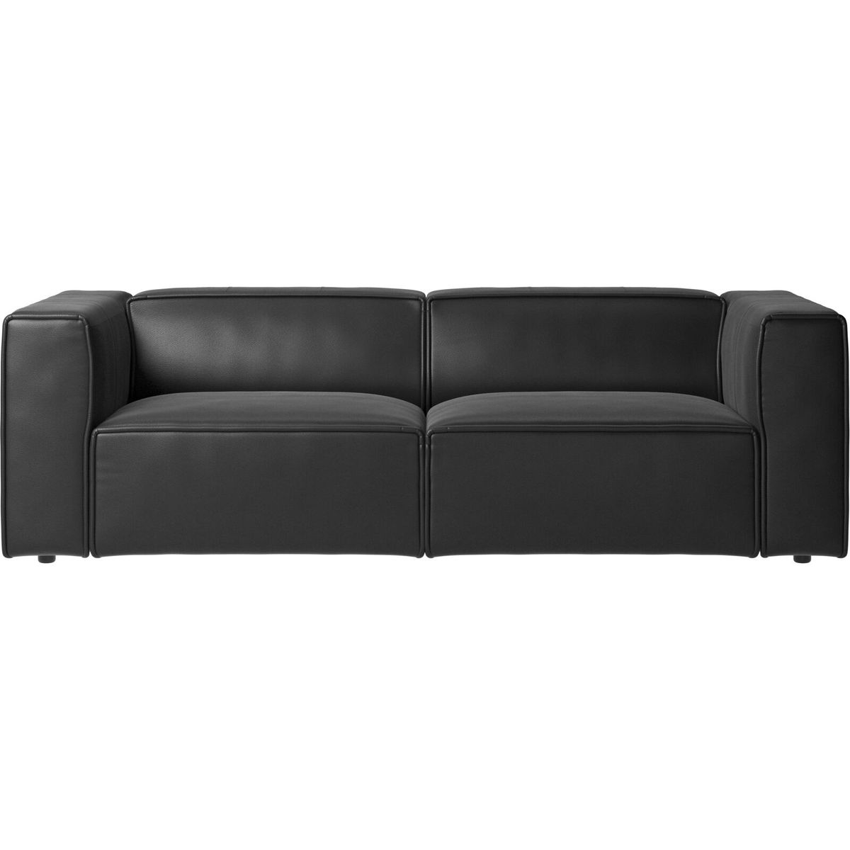 MAGIC CLASS - SOFÁ MODERNO VIENA ECOCUERO NEGRO
