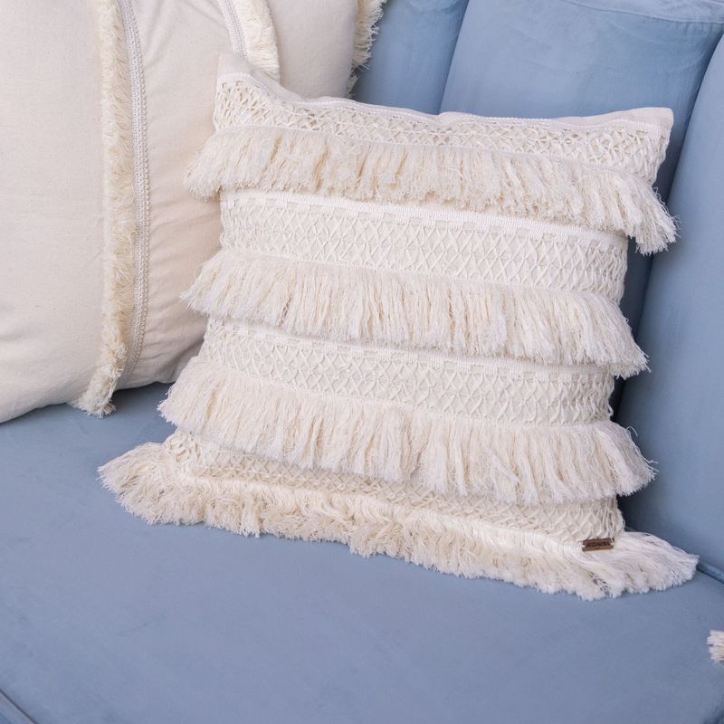 NOSSARENA - Funda de cojin dunas 45x45cm Beige