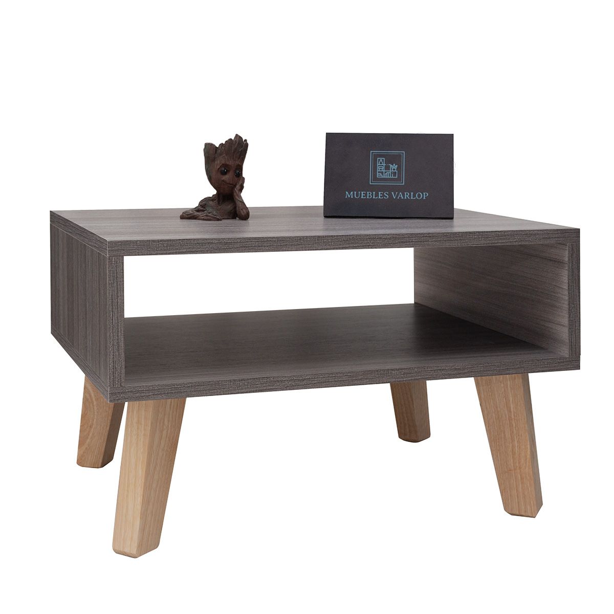 GENERICO - Mesa De Centro Humo Sala Auxiliar Decoración Moderna