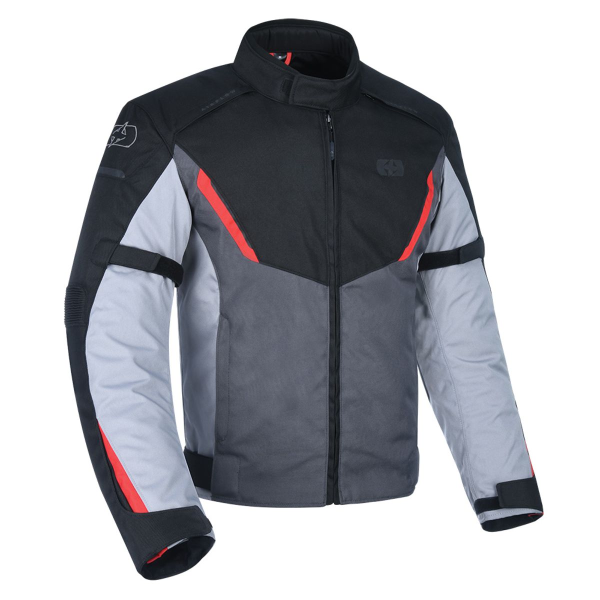OXFORD - CHAQUETA PROTECCION OXFORD DELTA 1.0 NEGRO/GRIS/ROJO M
