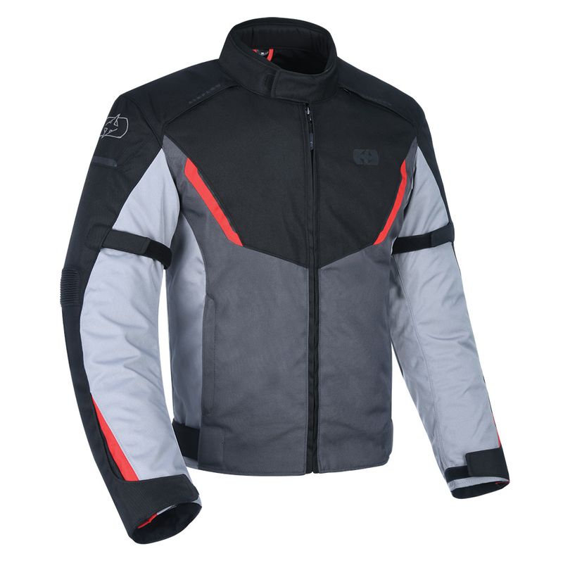 OXFORD - CHAQUETA PROTECCION OXFORD DELTA 1.0 NEGRO/GRIS/ROJO M