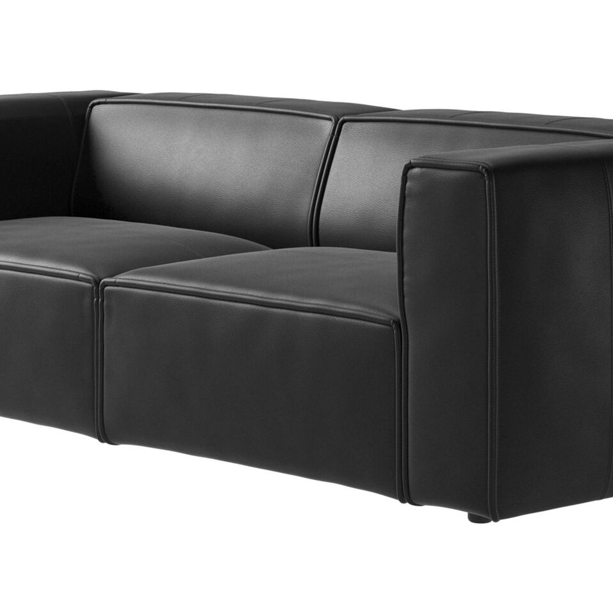 MAGIC CLASS - SOFÁ MODERNO VIENA MICROFIBRA NEGRO