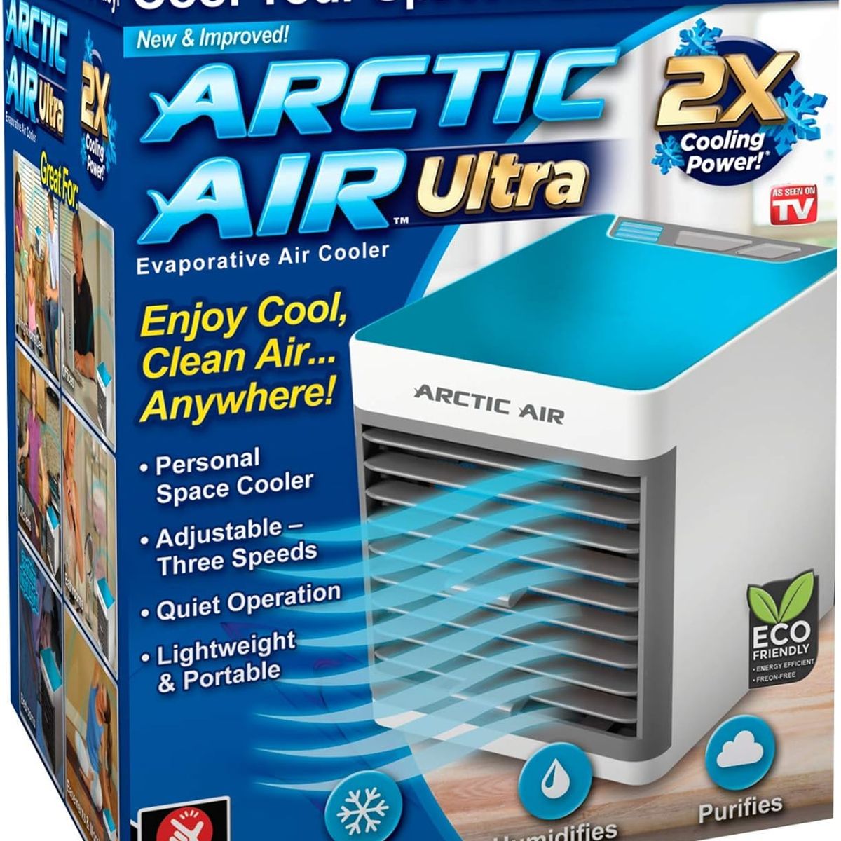 ARTIC AIR - Aire Acondicionado Portatil Artic Air Ultra 2X