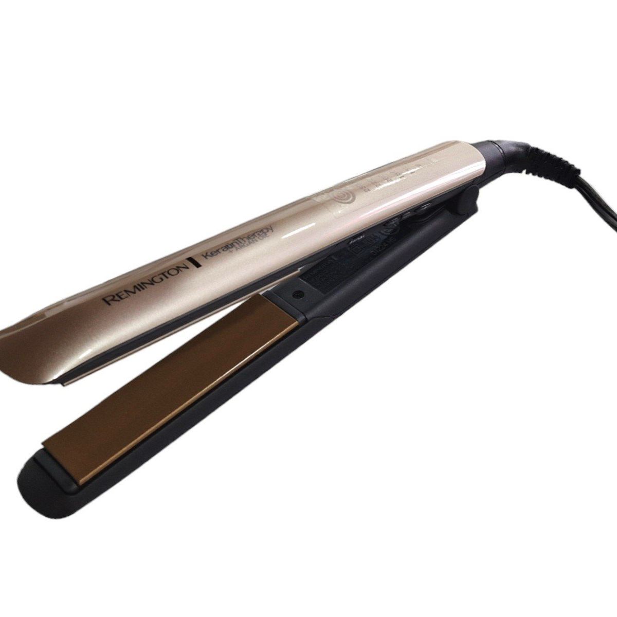 REMINGTON - Plancha Keratina Con Aceite De Argan Remington