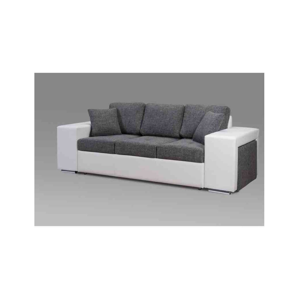 MAGIC CLASS - SOFÁ MODERNO QUEBEC MICROFIBRA GRIS