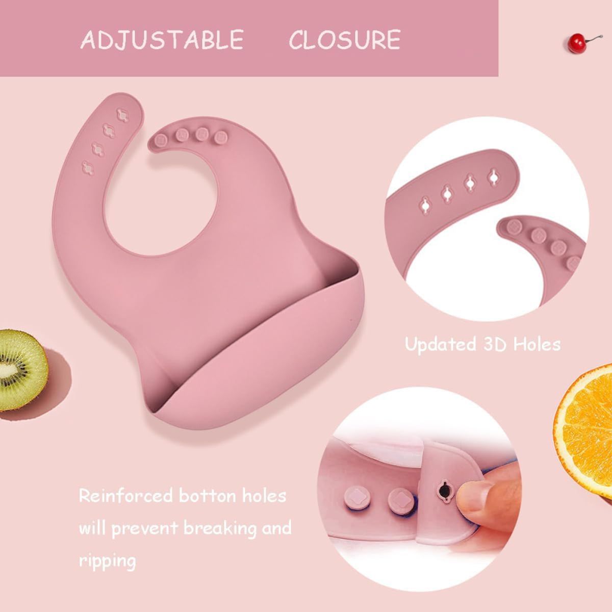 GENERICO - Juego De Vajilla Para Bebes Con Antideslizantes En Silicona