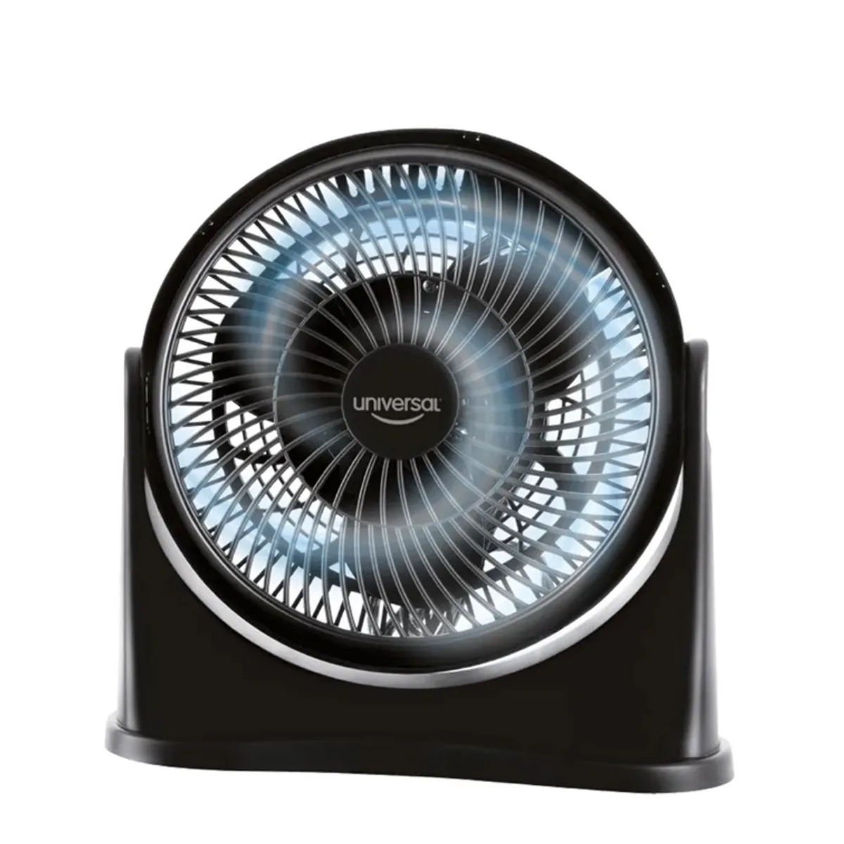 UNIVERSAL - Ventilador Pequeño Universal 8 Pulgadas Negro Plástico L71300