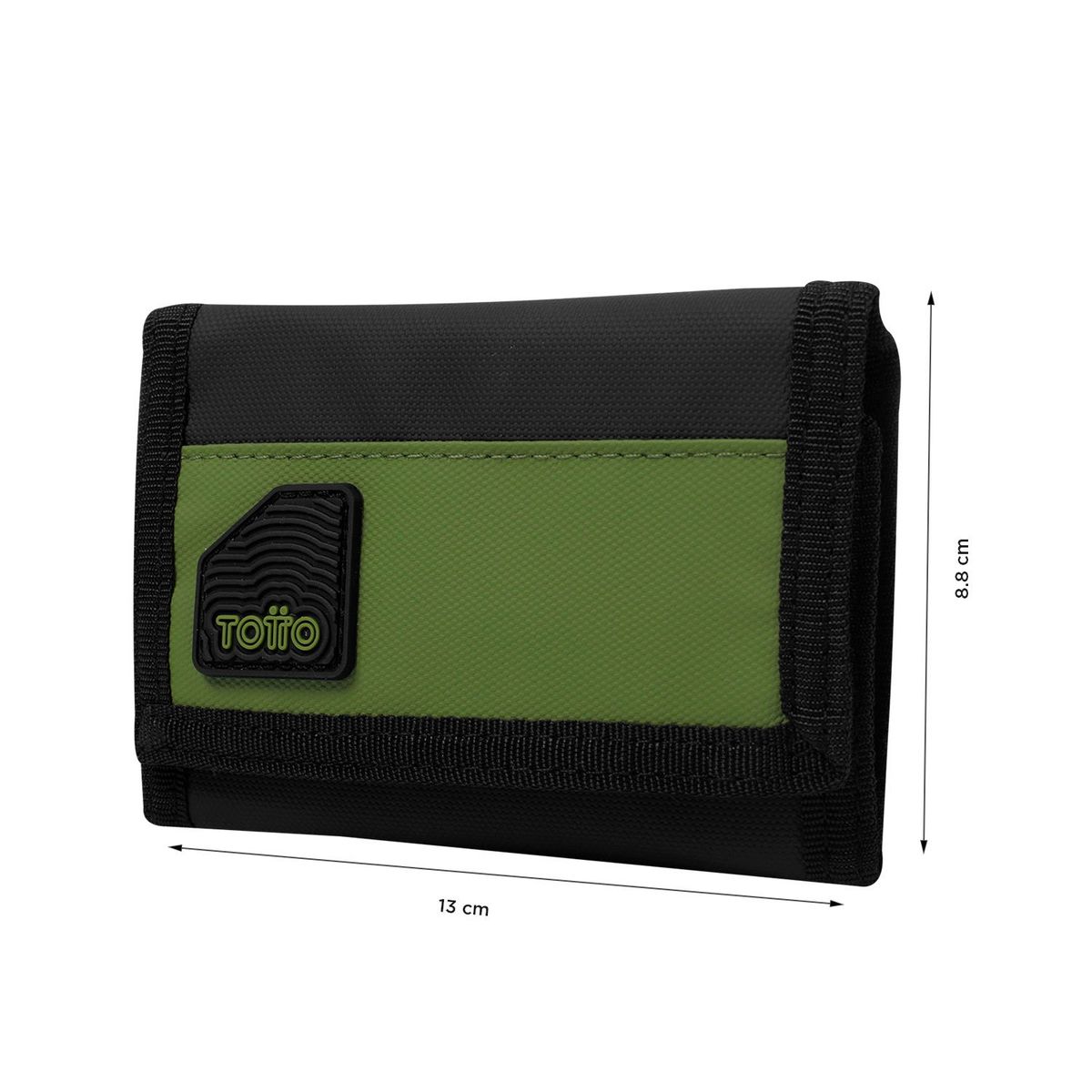 TOTTO - Billetera Contrast Mee Negra mediana