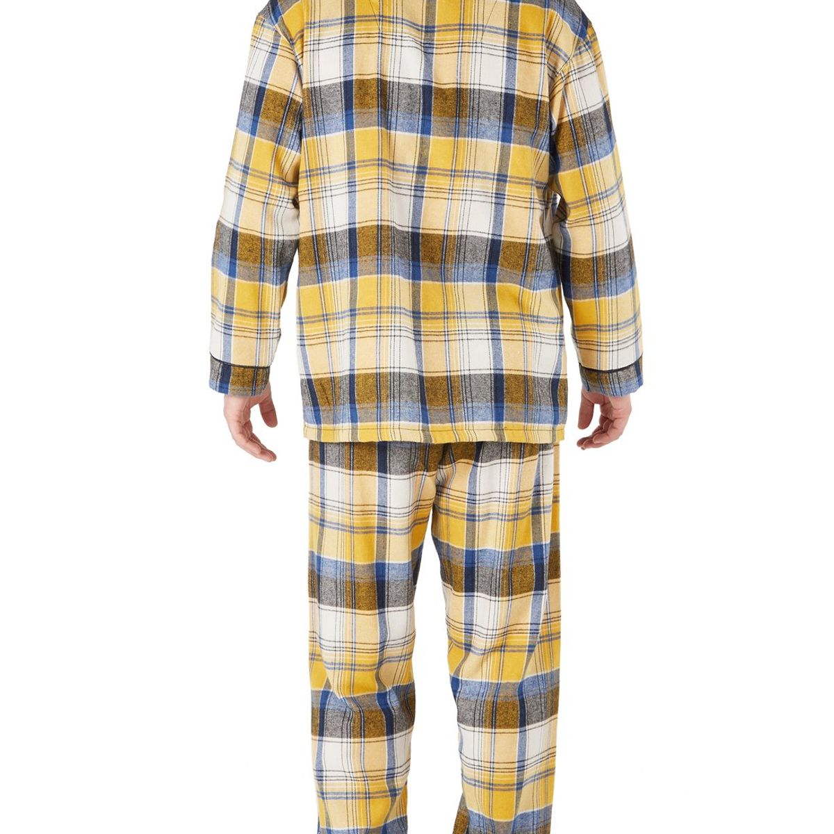 SANTANA - Pijama Hombre Leñadora Dorado