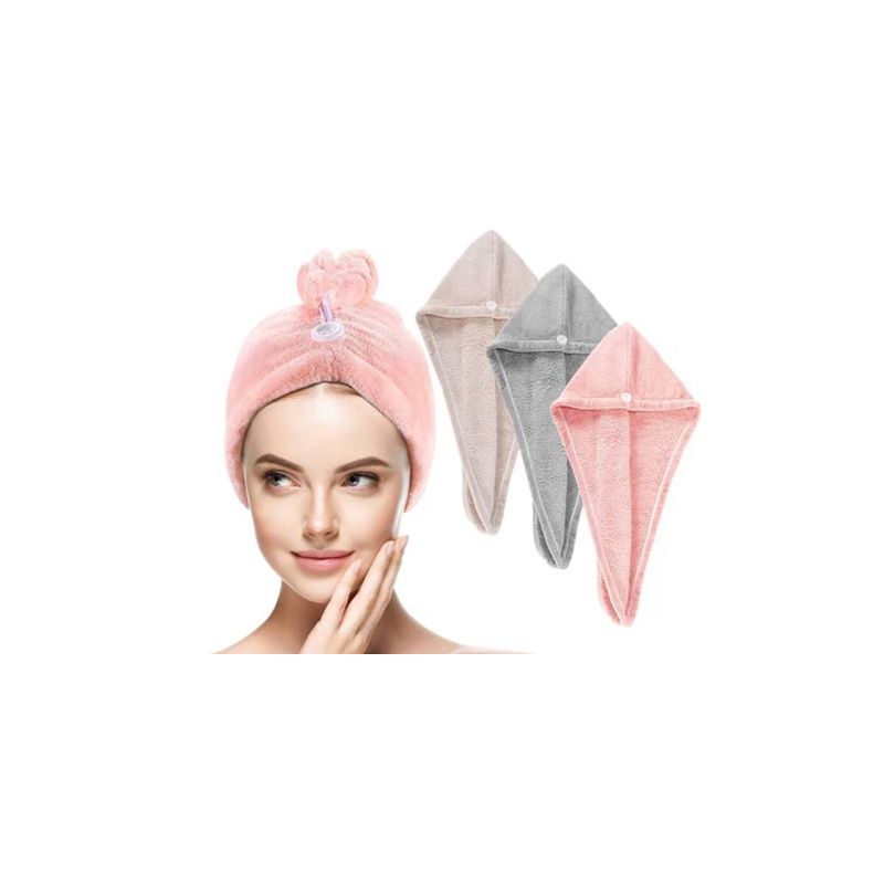 GENERAL - Toalla De Microfibra Para El Cabello