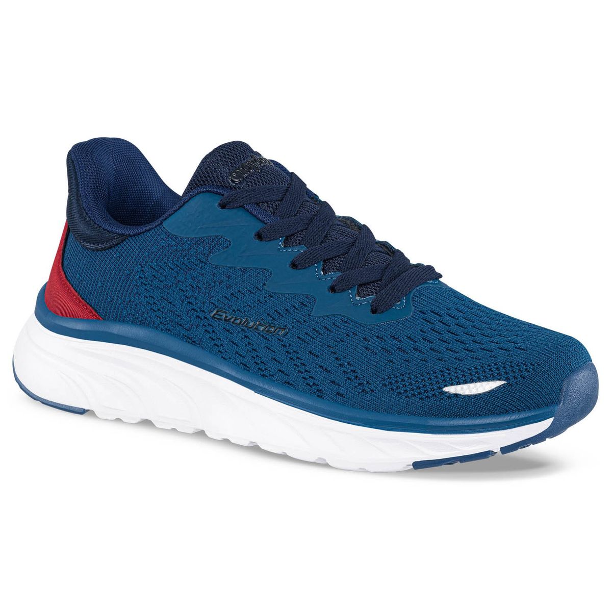 CROYDON - Tenis Running Priem Azul-Rojo Croydon para Hombre