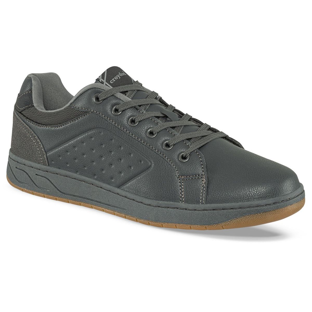 CROYDON - Tenis Casuales Ribol Gris Croydon para Hombre