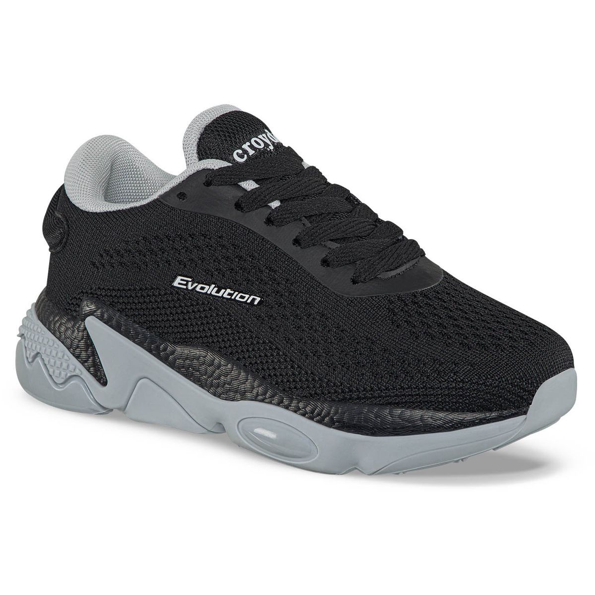 CROYDON - Tenis Running Verus Negro Croydon para Niño