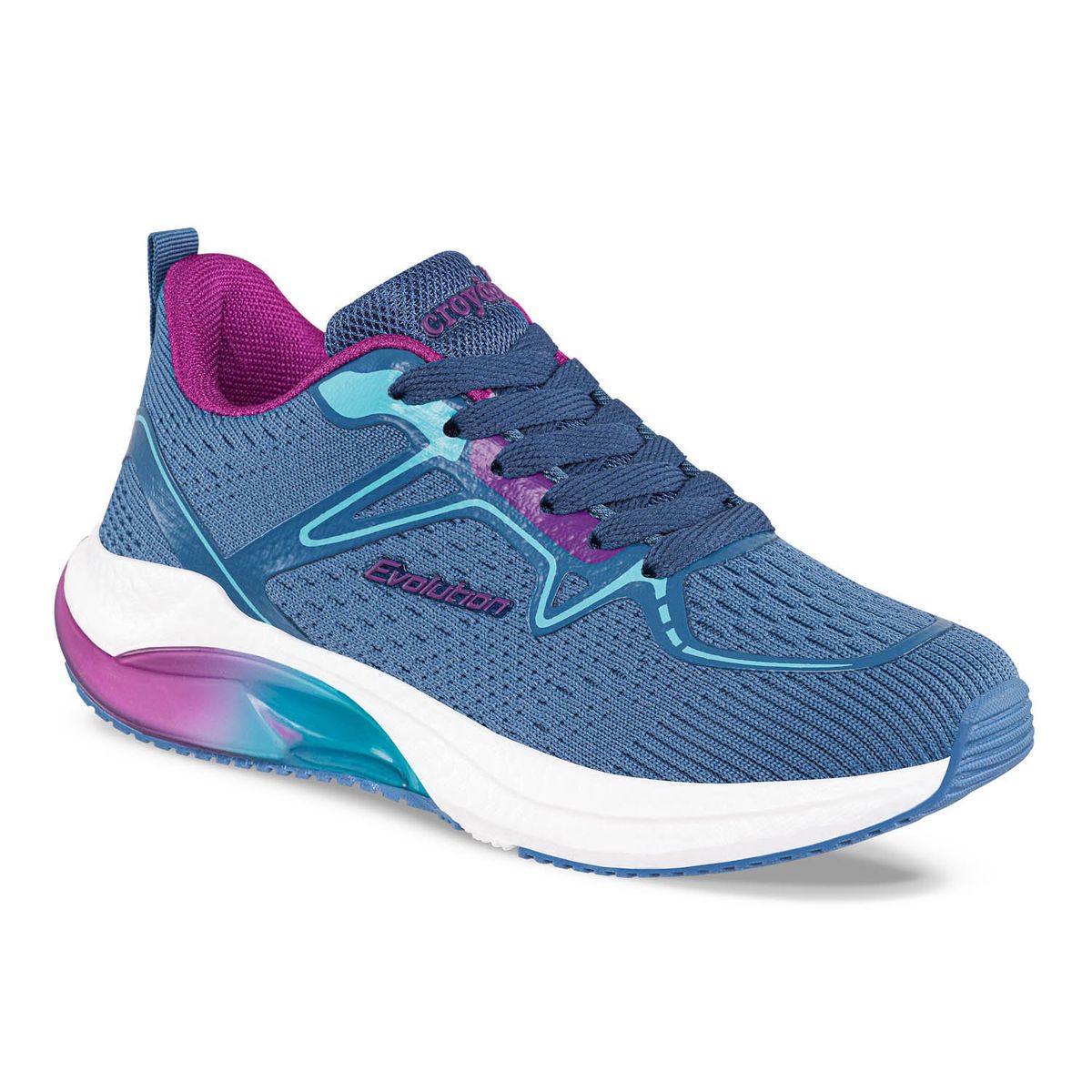 CROYDON - Tenis Running Rubus Azul Croydon para Niña