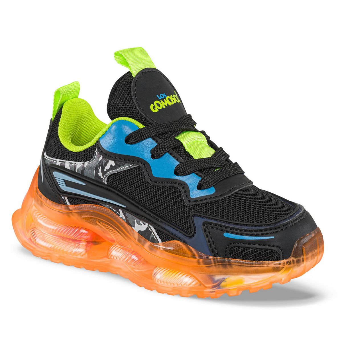 LOS GOMOSOS - Tenis Urbanos Eremu Negro-Nar Los Gomosos para Niño