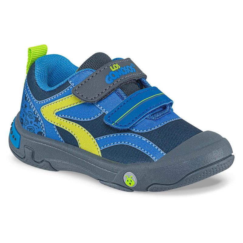 LOS GOMOSOS - Tenis Casuales Boldy Azul Osc para Bebés Los Gomosos