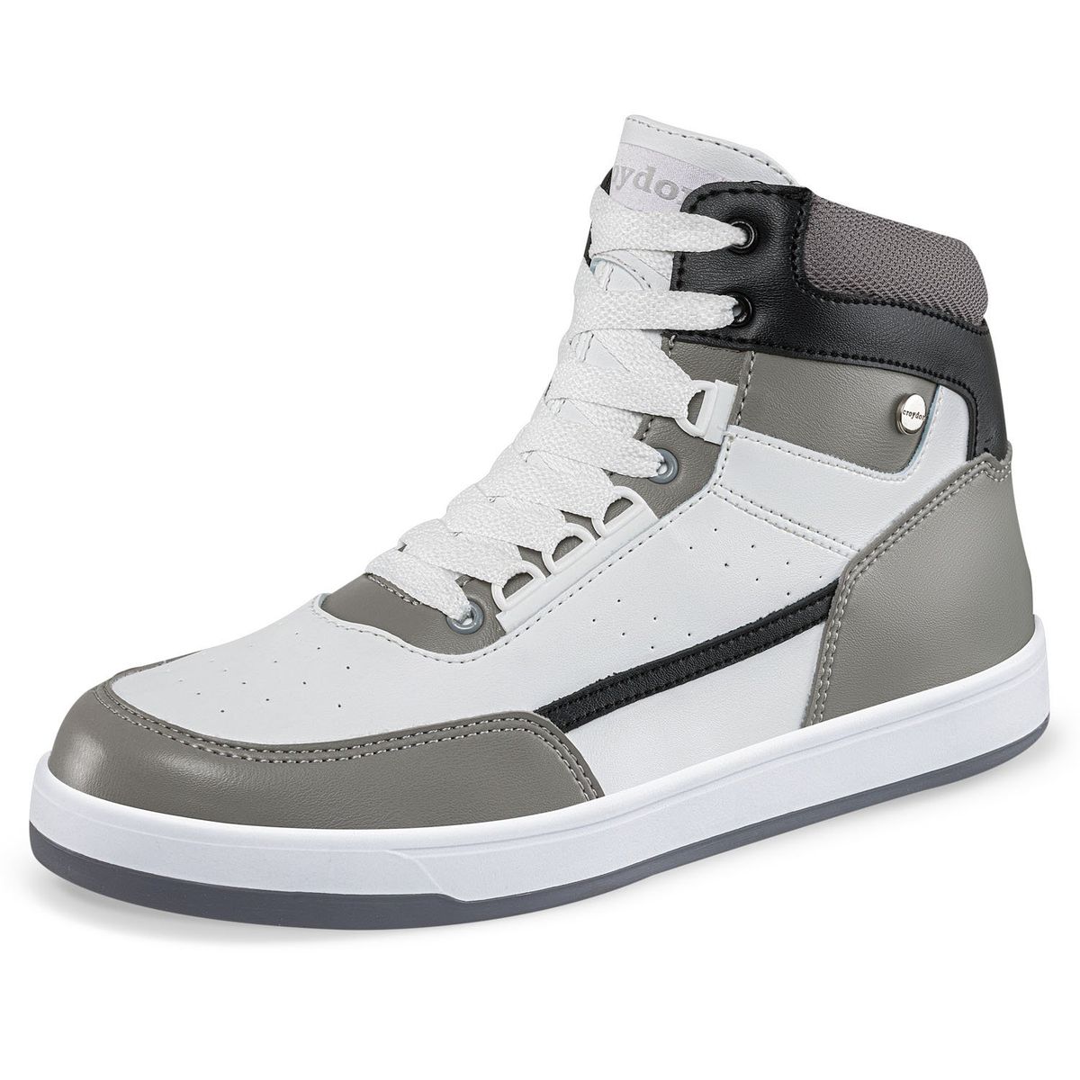 CROYDON - Tenis Urbanos Saitama Blanco-Gris Croydon para Hombre