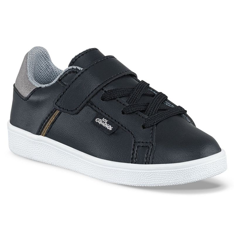 LOS GOMOSOS - Tenis Casuales Near Negro para Niño Los Gomosos