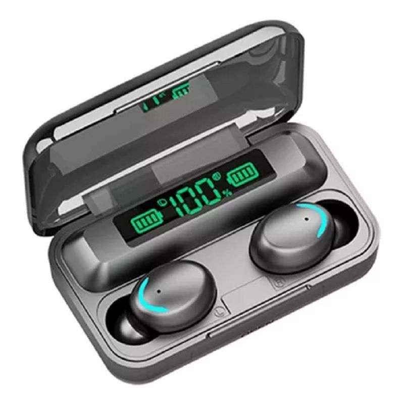 GENERAL - audífonos inalámbricos bluetooth auriculares F9 in-ear negro