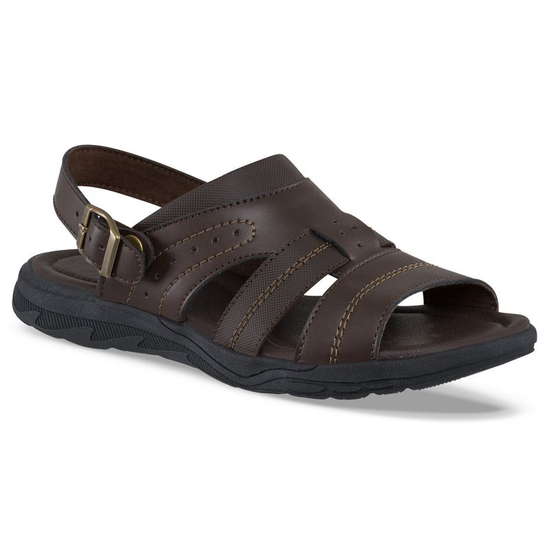 CROYDON - Sandalias Abiel Café para Hombre Croydon