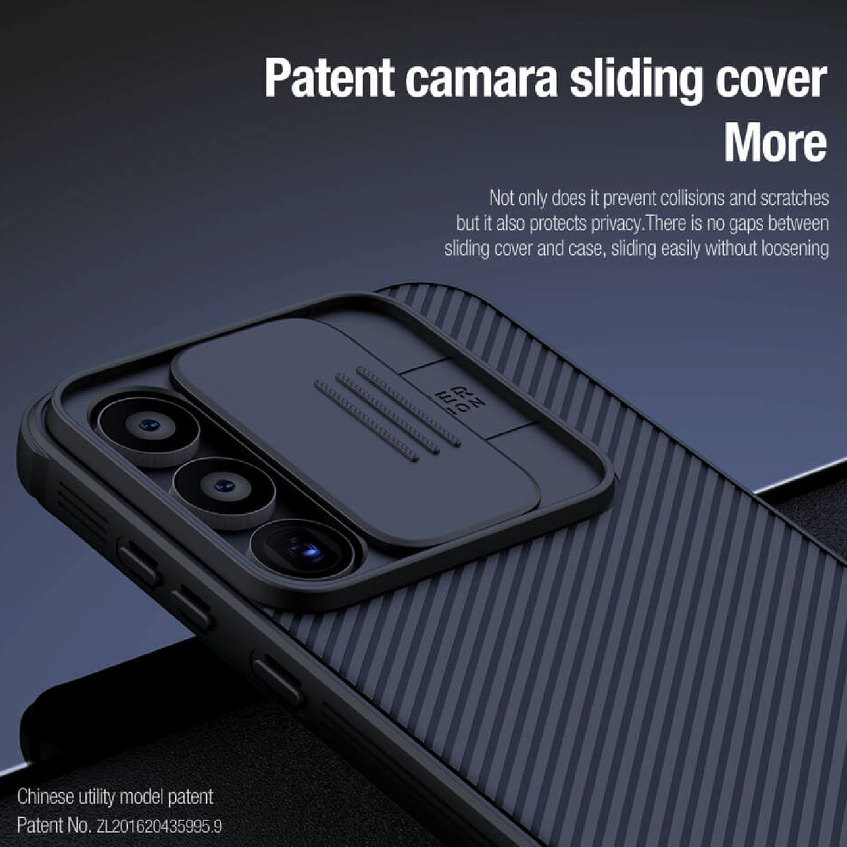 NILLKIN - Estuche Compatible con Galaxy A55 Nillkin CamShield Pro