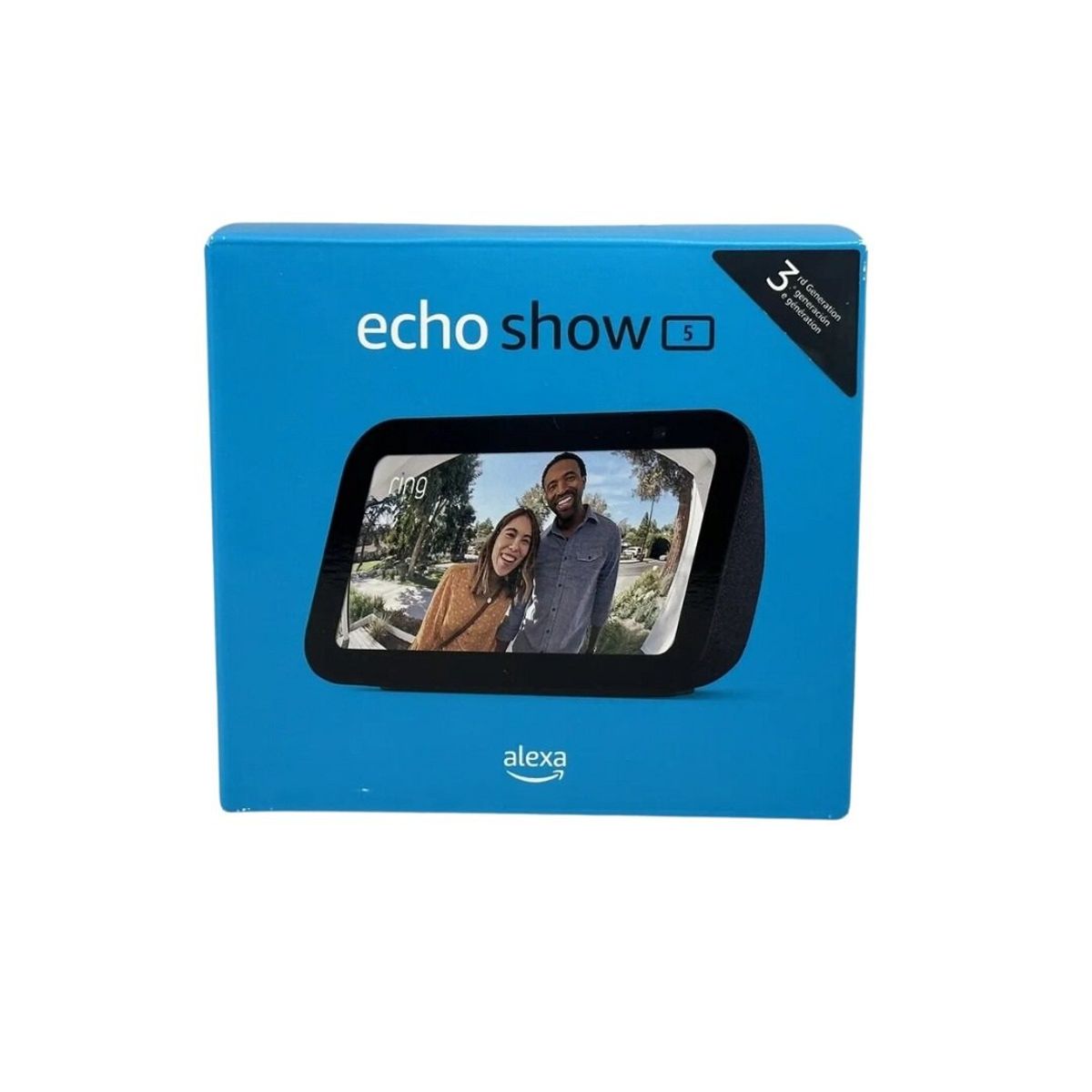 AMAZON - Parlante Con Pantalla Amazon Alexa Echo Show 5 3ra Generación Negro