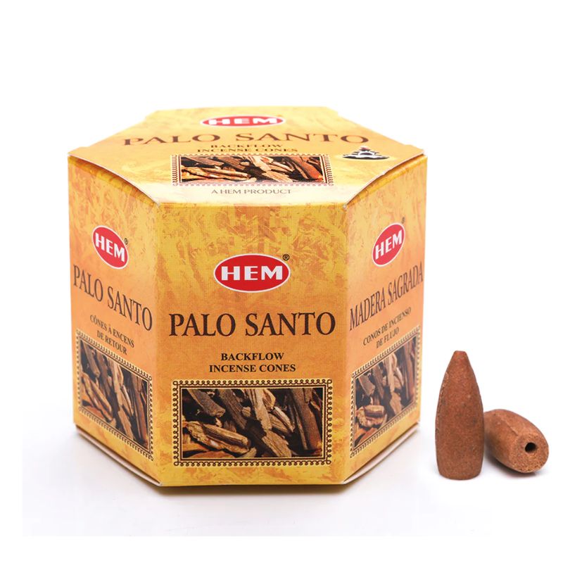 HEM - Incienso Hem Cono De Reflujo Backflow X40uni PALO SANTO