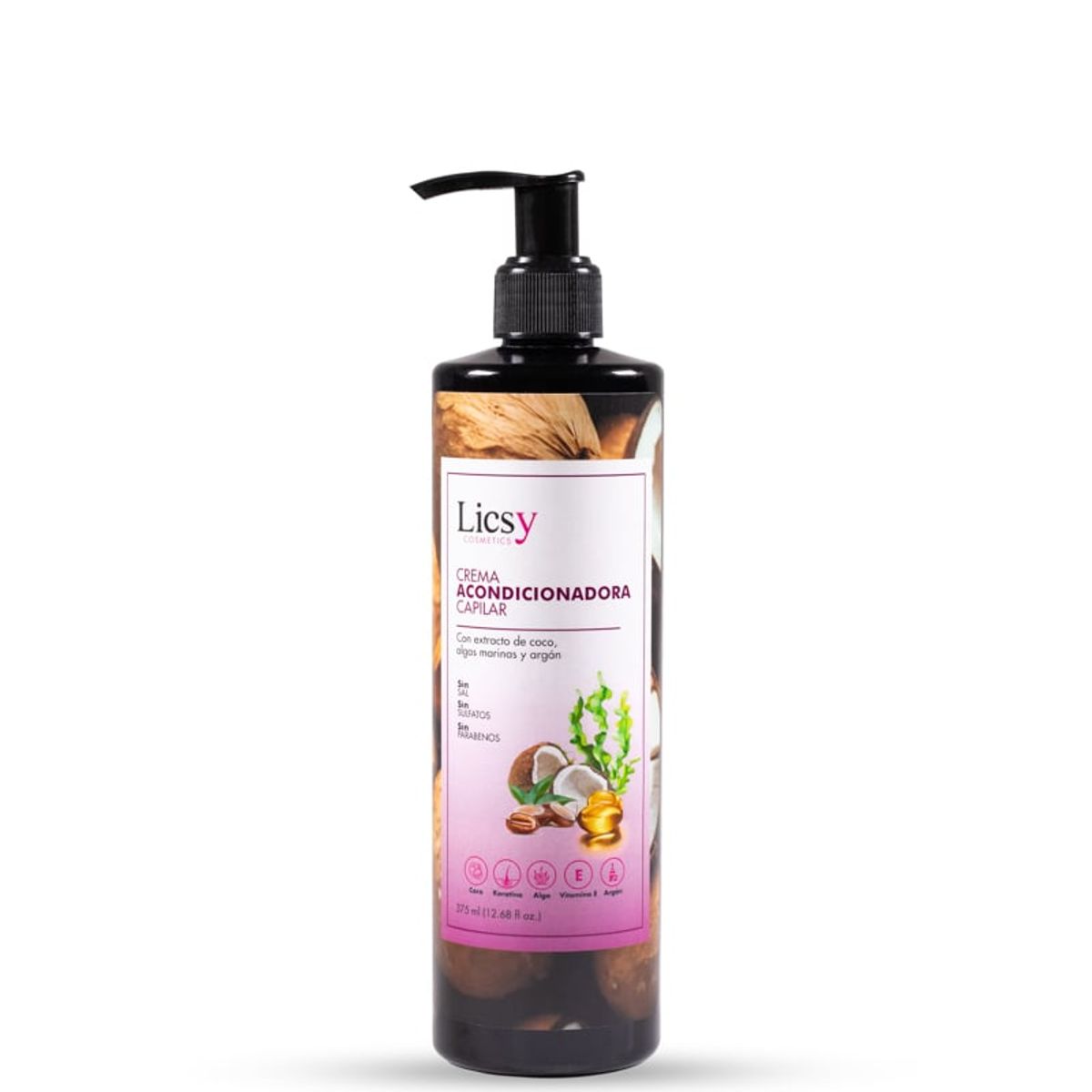 LICSY - Acondicionador con Argán y Coco 375ml