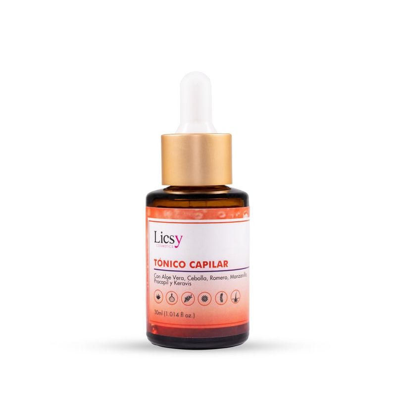 LICSY - Tónico Capilar con Extracto de Cebolla y Romero 16ml