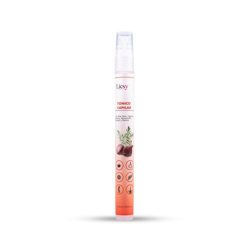 LICSY - Tónico Capilar con Extracto de Cebolla y Romero 30ml