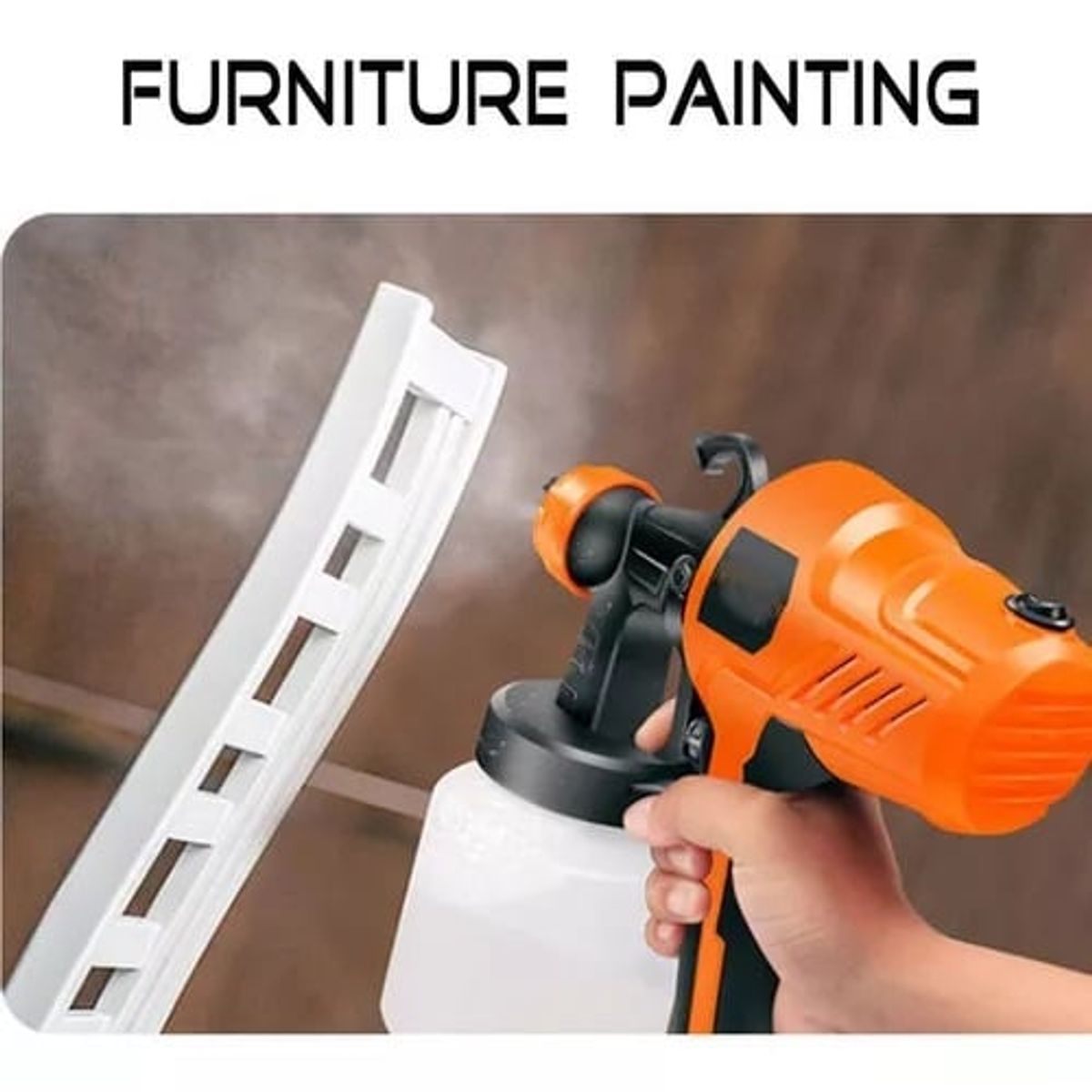 PAINT ZOOM - Paint Zoom Pistola Electrica Para Pintar Elite 800ml Color Naranja