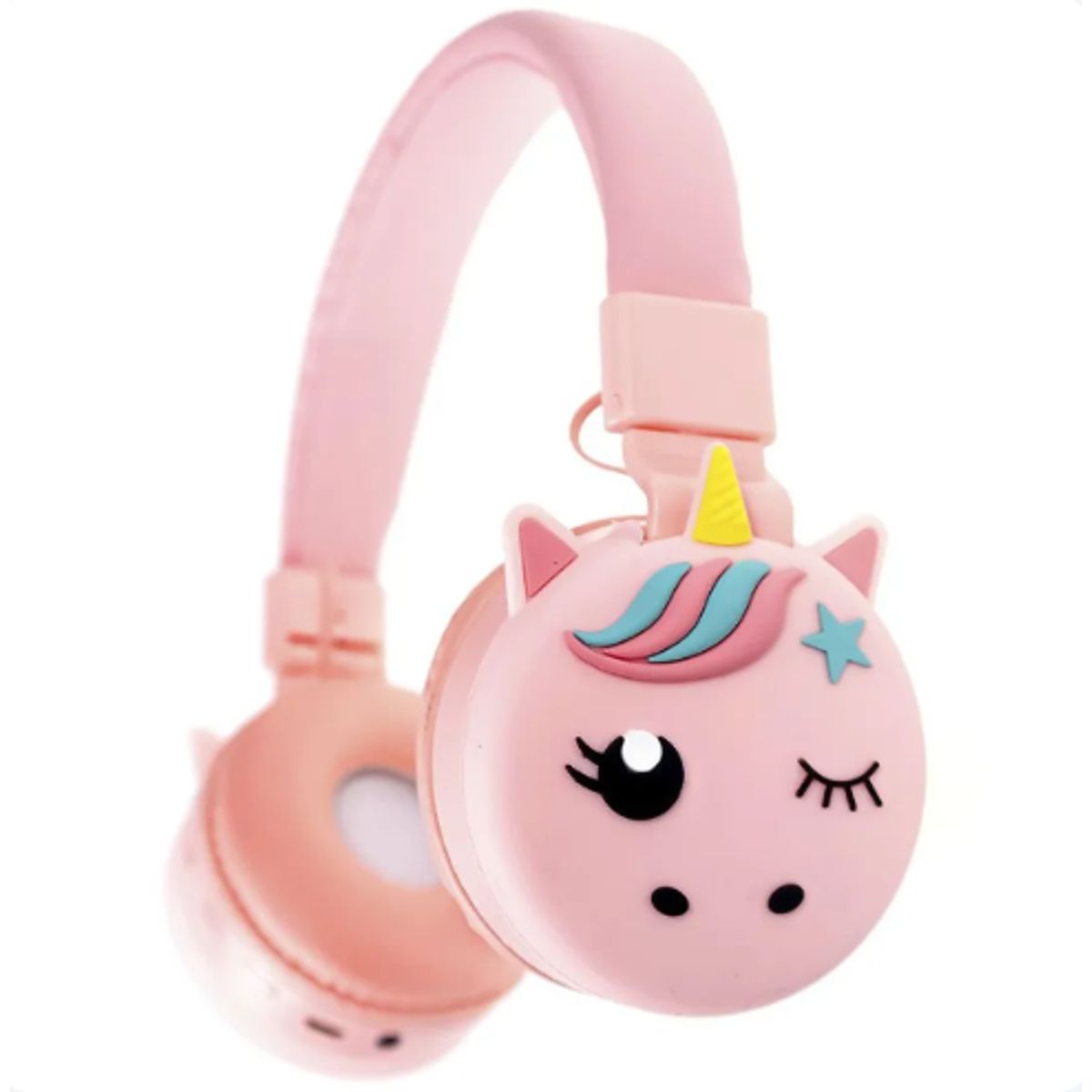 GENERICO - Diadema Audífonos Bluetooth Unicornio Inalámbrica Kr-9900