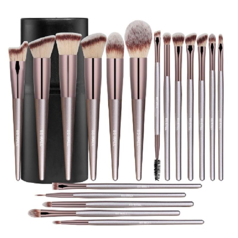 GENERICO - Juego De 18 Brochas De Maquillaje Bs-mall
