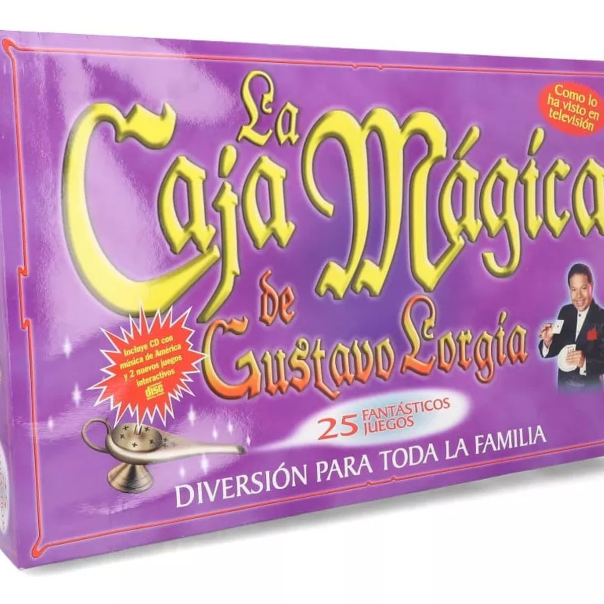JUGANDO Y EDUCANDO - Juego La Caja Magica De Gustavo Lorgia 25 Trucos Familiar