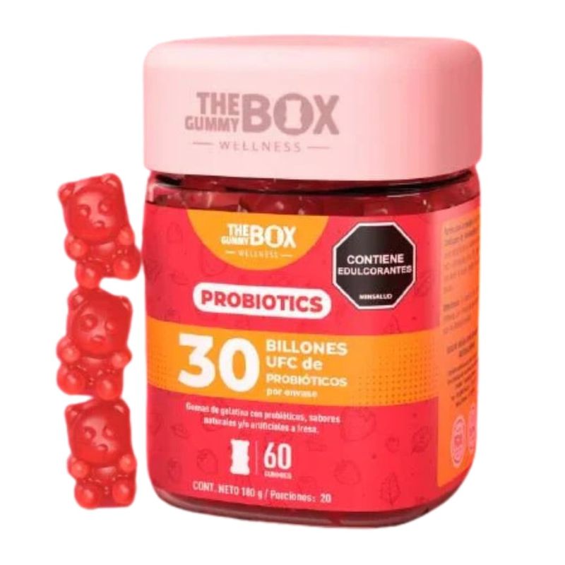 THE GUMMY BOX - Gomitas The Gummy Box con Probióticos