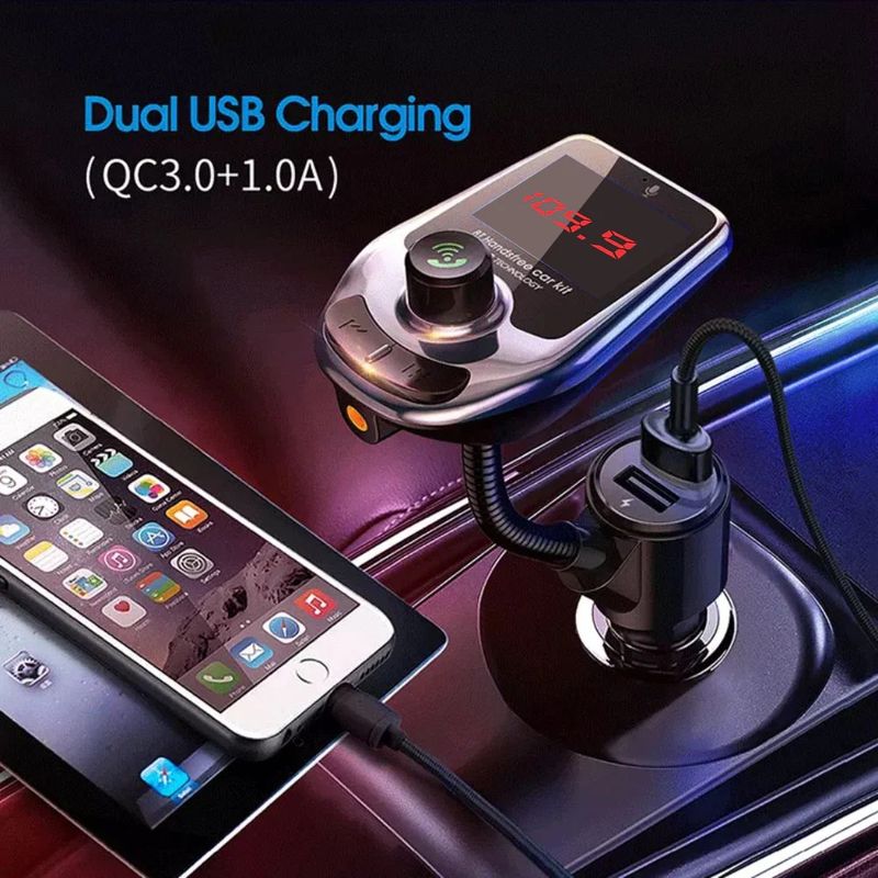 GENERICO - Modulador Adaptador Audio Bluetooth Inalambrico Carro A30