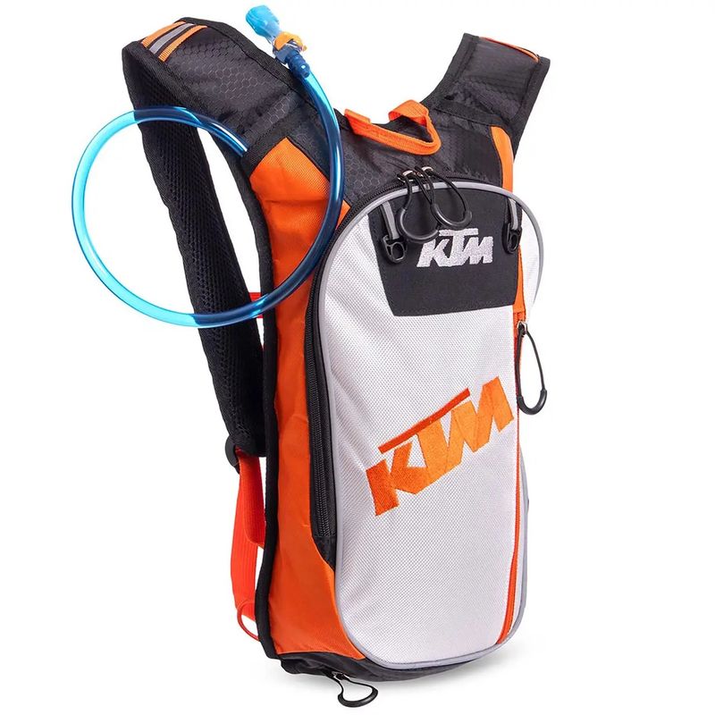 GENERICO - Maleta Ktm Morral 2 Litros Hidratación Ciclismo Bolso