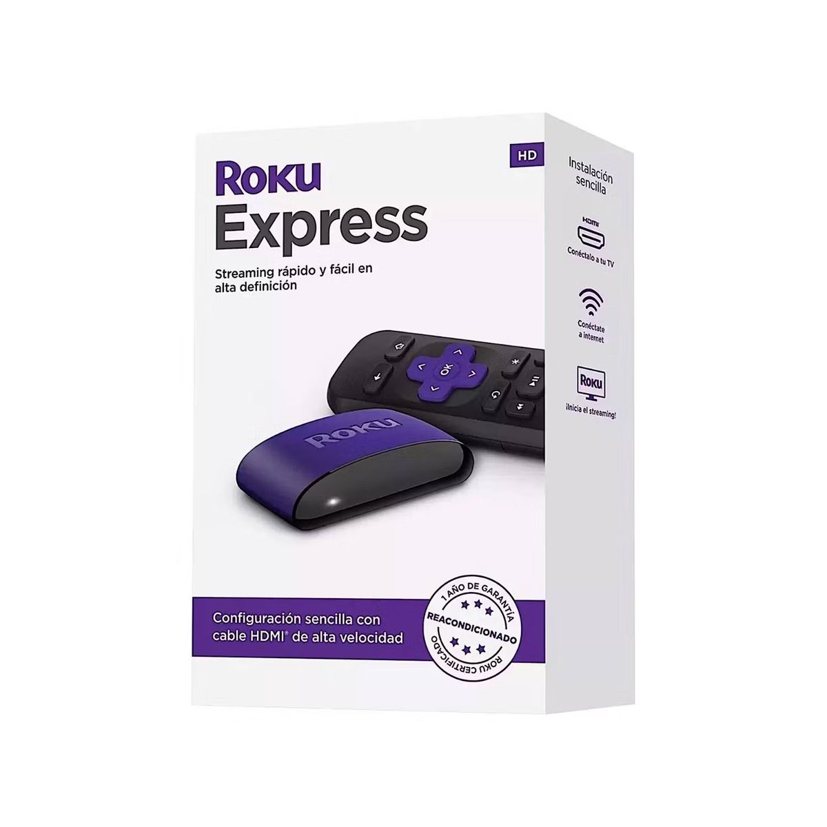 ROKU - Roku Express HD Dispositivo De Streaming
