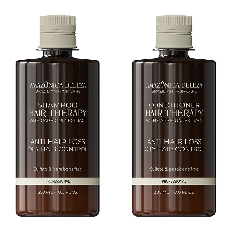 AMAZONICA BELEZA - SHAMPOO Y ACONDICIONADOR HAIR THERAPY NUTRICION