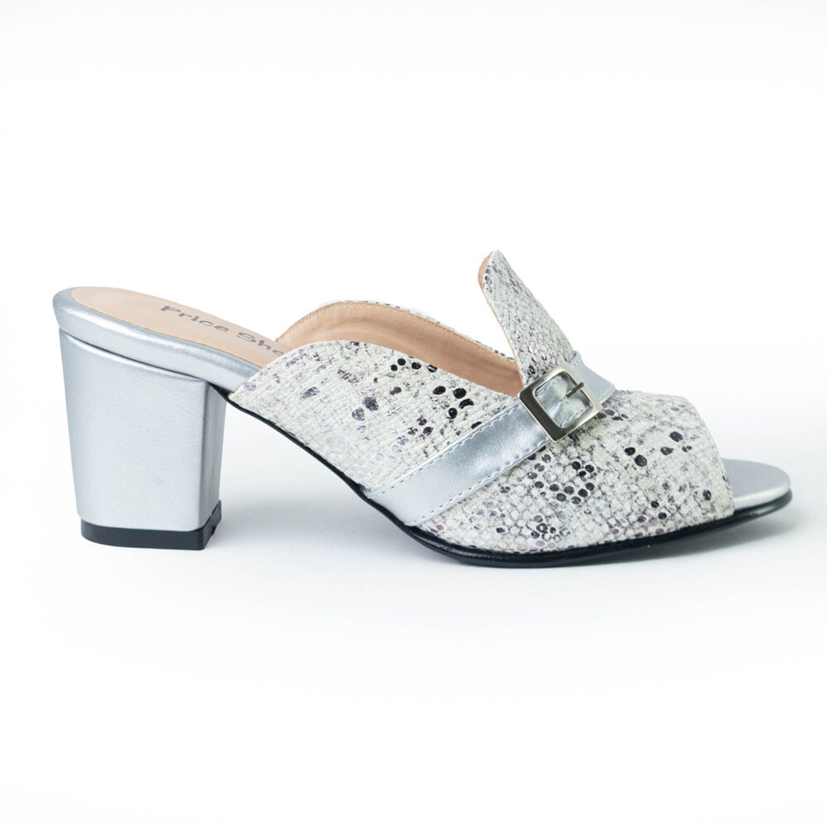 PRICE SHOES - Price Shoes Tacon Moda Mujer 5421107-1PLATA