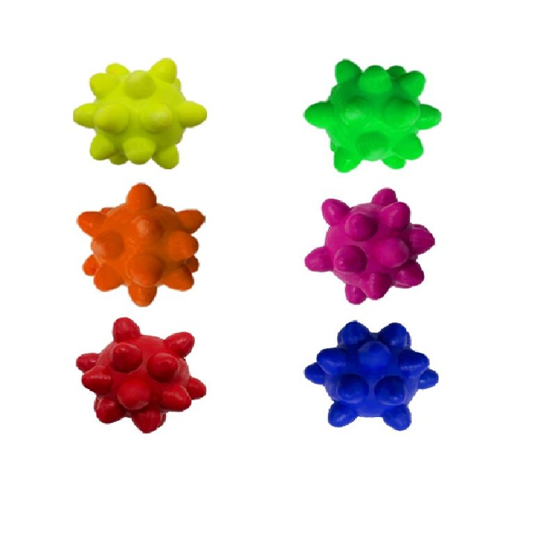 GENERICO - Juguete pelota maciza con puntas redondas