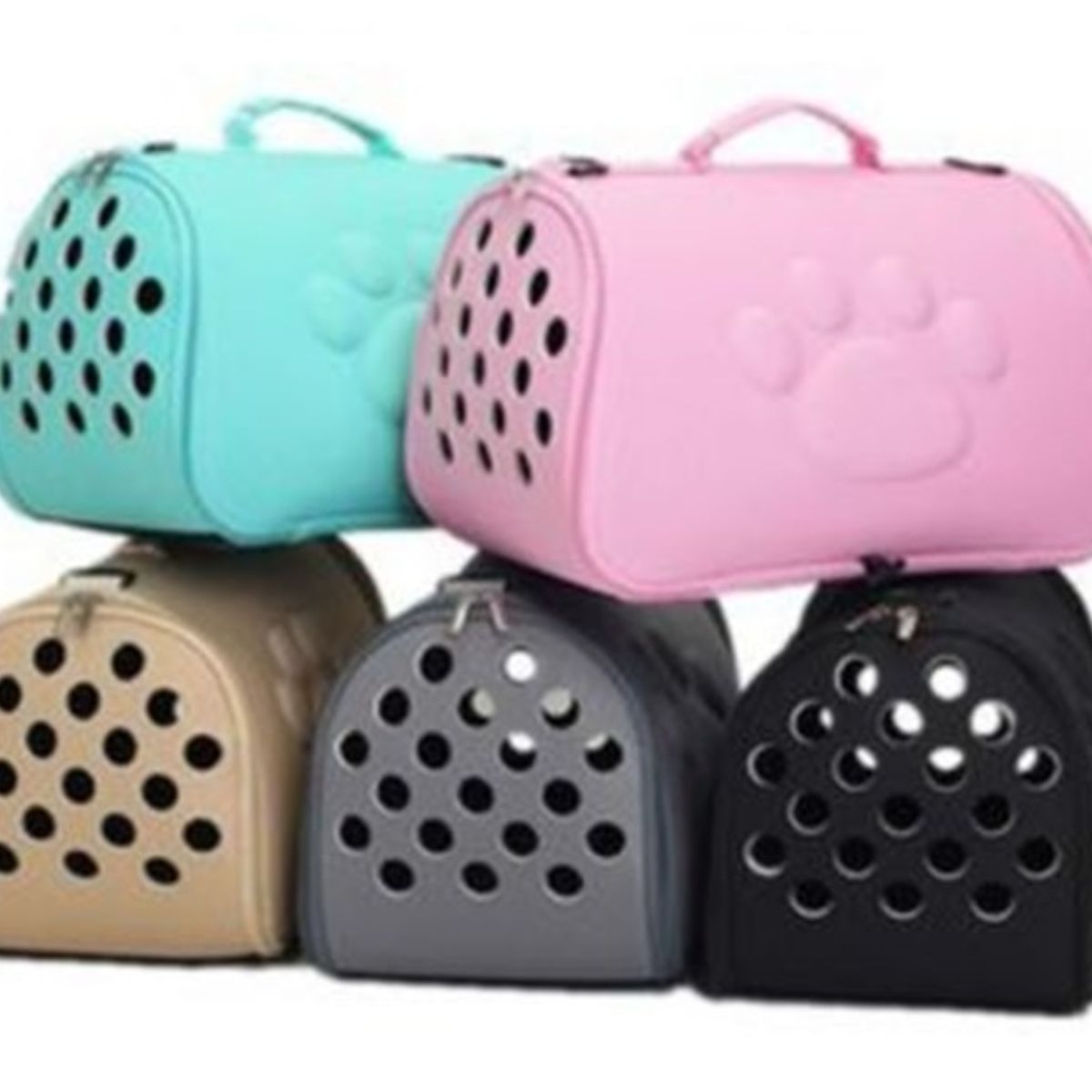 GENERICO - Cargador Bolso Para Mascotas Diseño De Huella Grande