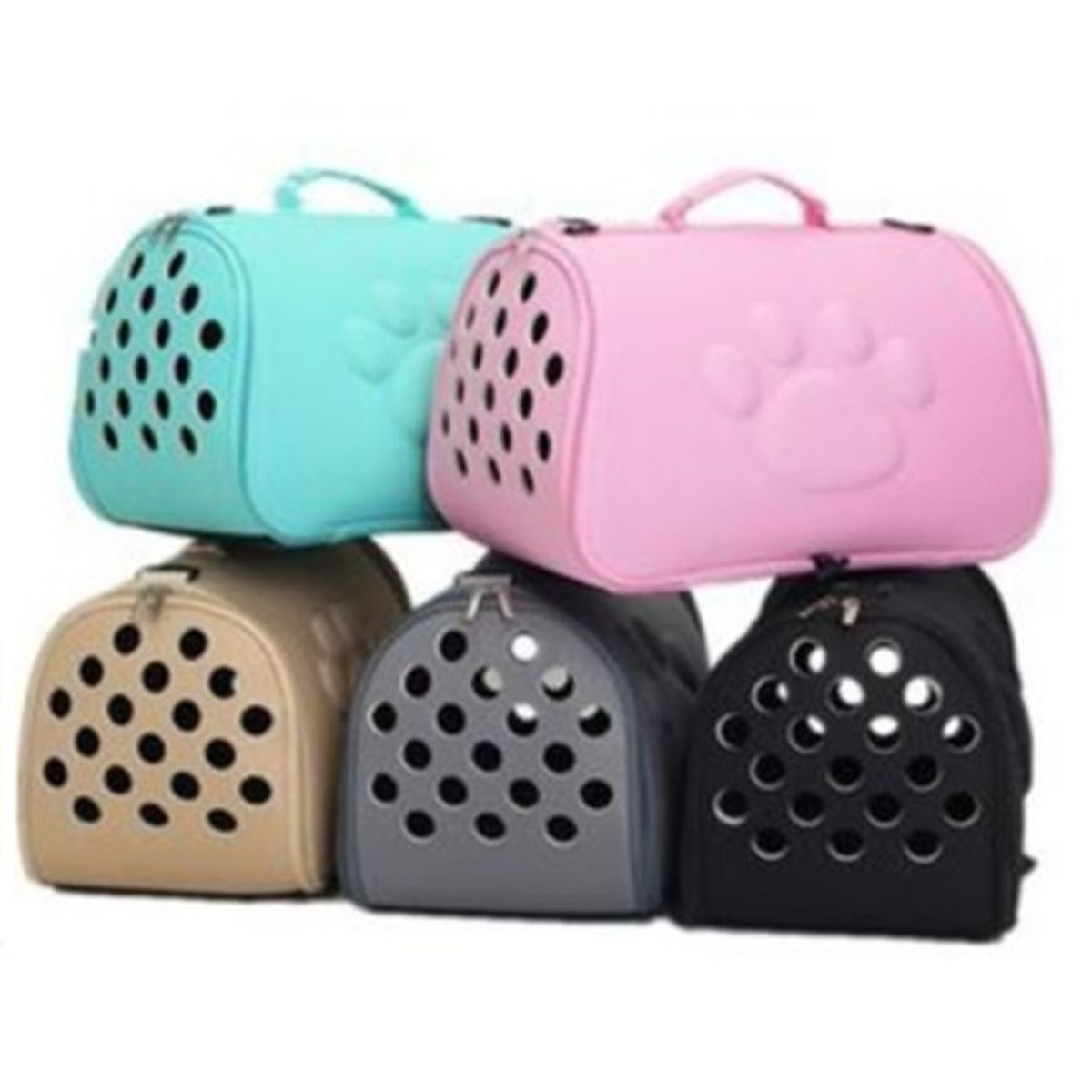 GENERICO - Cargador Bolso Para Mascotas Diseño De Huella Grande