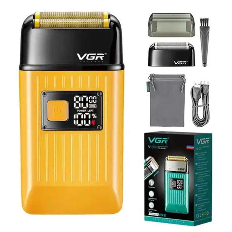 GENERICO - Afeitadora Eléctrica VGR V-357 Patillera 2en1 Impermeable