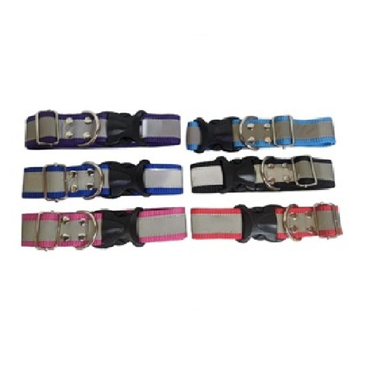 GENERICO - Collar Cuello Reflectivo Para Mascotas L