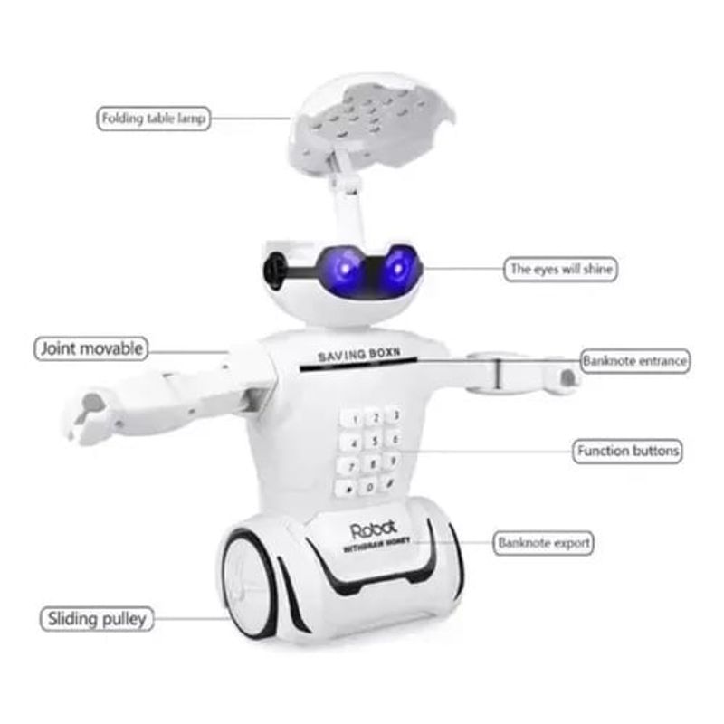 GENERICO - ALCANCIA ROBOT 6688-8